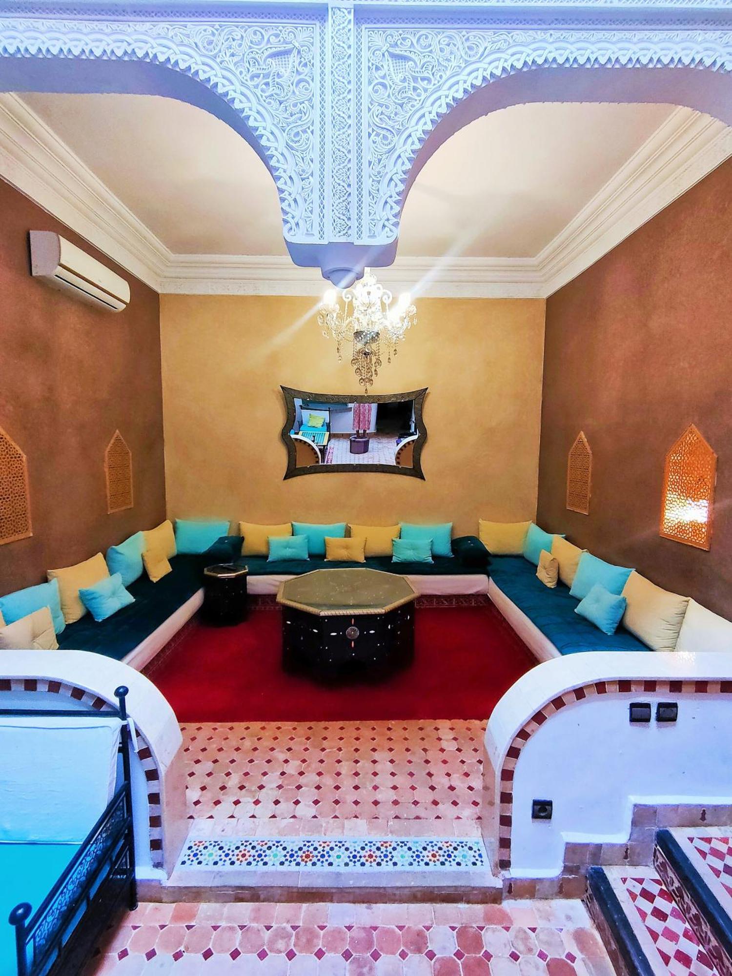 Riad Zahra Marrakech Piscine Marrakesh Esterno foto
